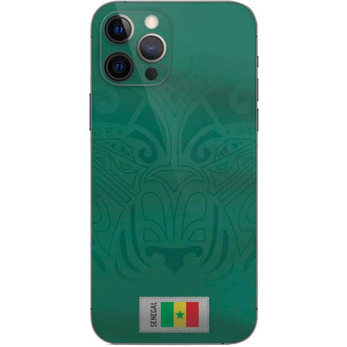Senegal Soccer Flag iPhone 12 Pro Skin